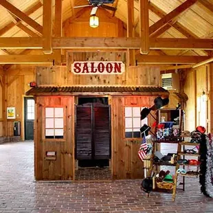 Our rustic western saloon photo booth at Mildale Farm.
