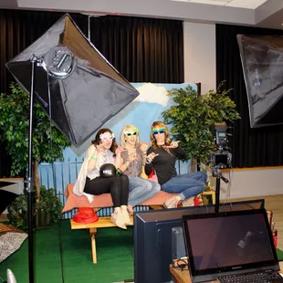 A Red Carpet picnic shoot for a corporate charity event at the Uptown Theater in KC.