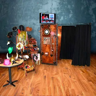 Our Vintage Time Machine Photo Booth.