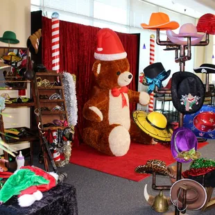 One of our corporate Christmas/Holiday party red carpet photo booth shoots.