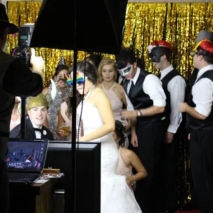 Red Carpet Step And Repeat Backdrop Photo Booth.