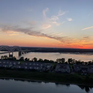 View from the Lookout at Sunset