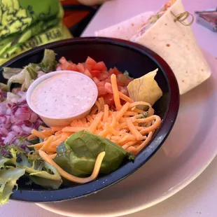 Asian Sesame Chicken Wrap