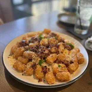 Loaded tator tots