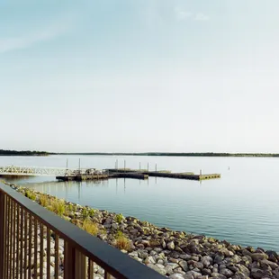 the view from the balcony