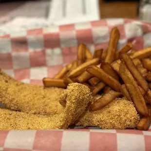 Catfish and fries
