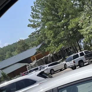 Front entrance with little to no indication of front door.