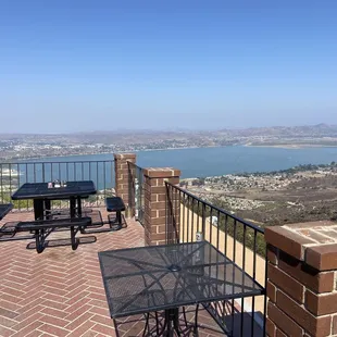 View from our table at the lookout roadhouse.