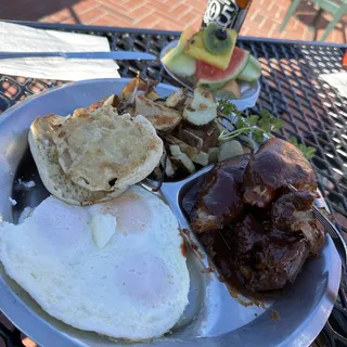 Country Breakfast w/ ribs