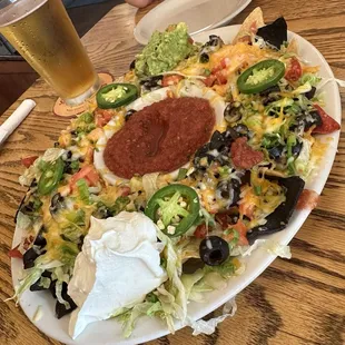 Pre twins game nachos