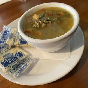 Wild rice soup
