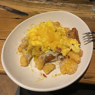 Breakfast poutine.