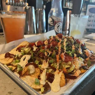 BBQ BRISKET NACHOS