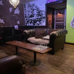Wall art in the back