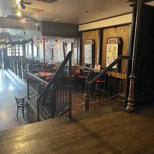 View from the back of the bar.