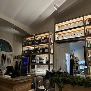 bar area