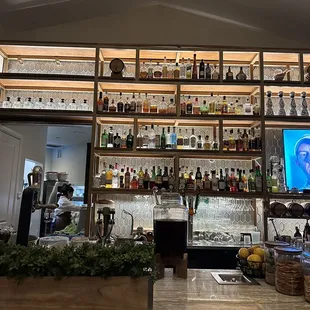 bar area