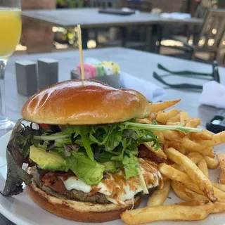 Loretto Burger and Fries Combo