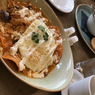 Chicken chilaquiles