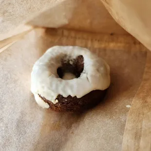 Mini donuts are the best. I adore these.