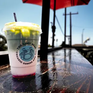 Iced Strawberry Matcha