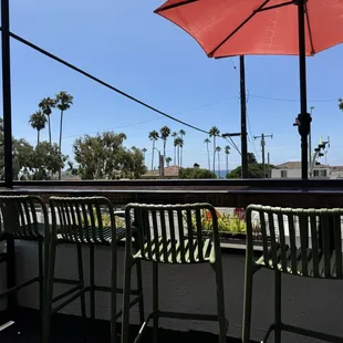 outside