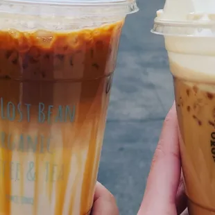 Caramel or La Paz (iced) to keep you going on a work day!