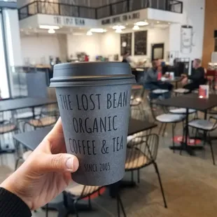 SF vanilla latte with alm. Milk ; great!