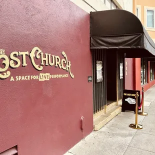 Entrance on Columbus Ave.