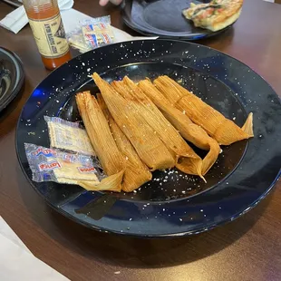 Tamales from a previous visit
