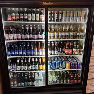 The beer cooler! No Hamm's and no PBR.