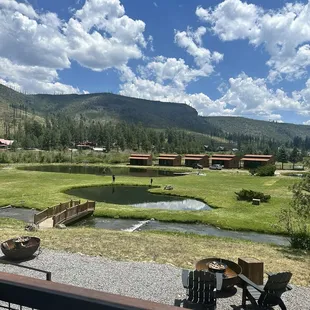 View from the restaurant