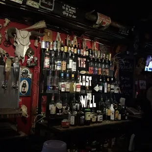 The bar