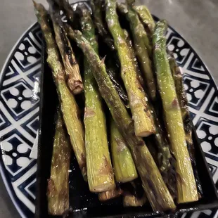 Perfectly grilled asparagus