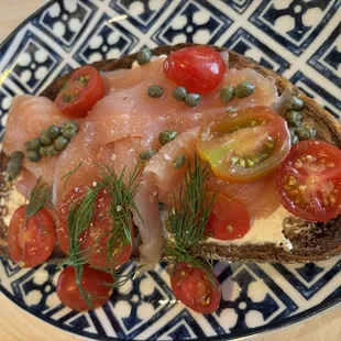 Smoked Salmon Toast