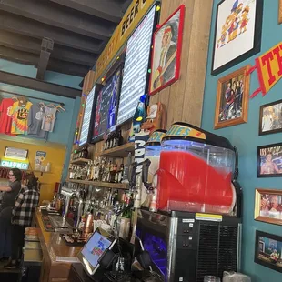 Bar area