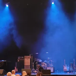 Stage pre- concert