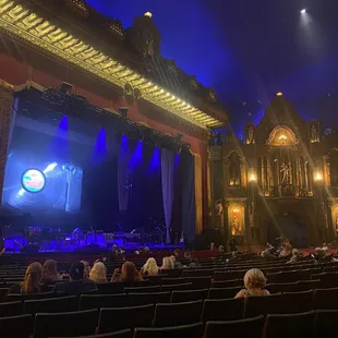 a view of the auditorium from the stage