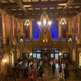 Balcony looking back to entrance