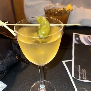 Pickle martini