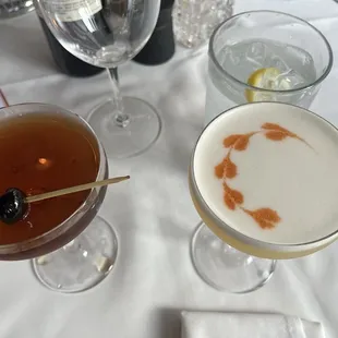 Manhattan (little sweet) but good. Whiskey sour