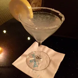 Lemon drop martini