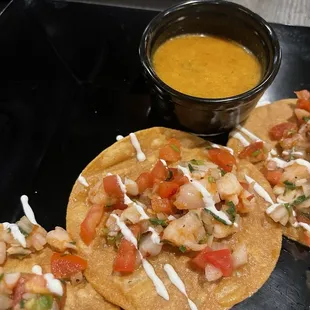 Shrimp tacos