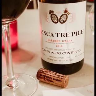 Wide, affordable international wine selection