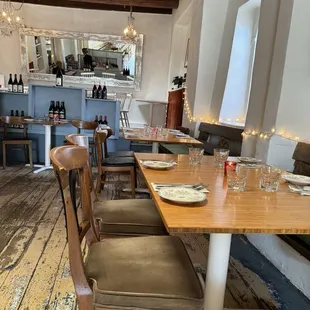 Interior. We were first in line!