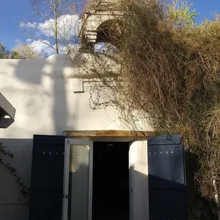 the original steeple of the church