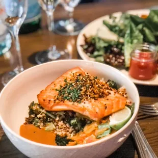 Salmon &amp; Grain Bowl