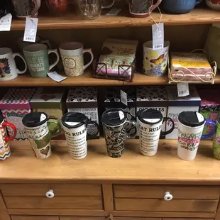 Gift boxed latte mugs make great gifts!