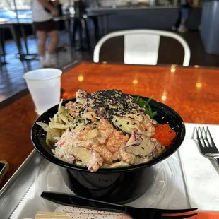 Large poki bowl