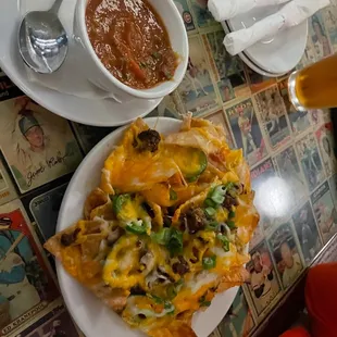 Half order of nachos